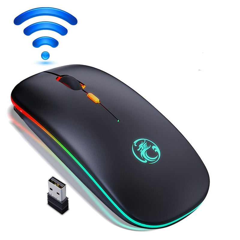 Mouse sem fio Recarregável Gamer 1.600 DPI USB/OregonMouse - Skala Store 