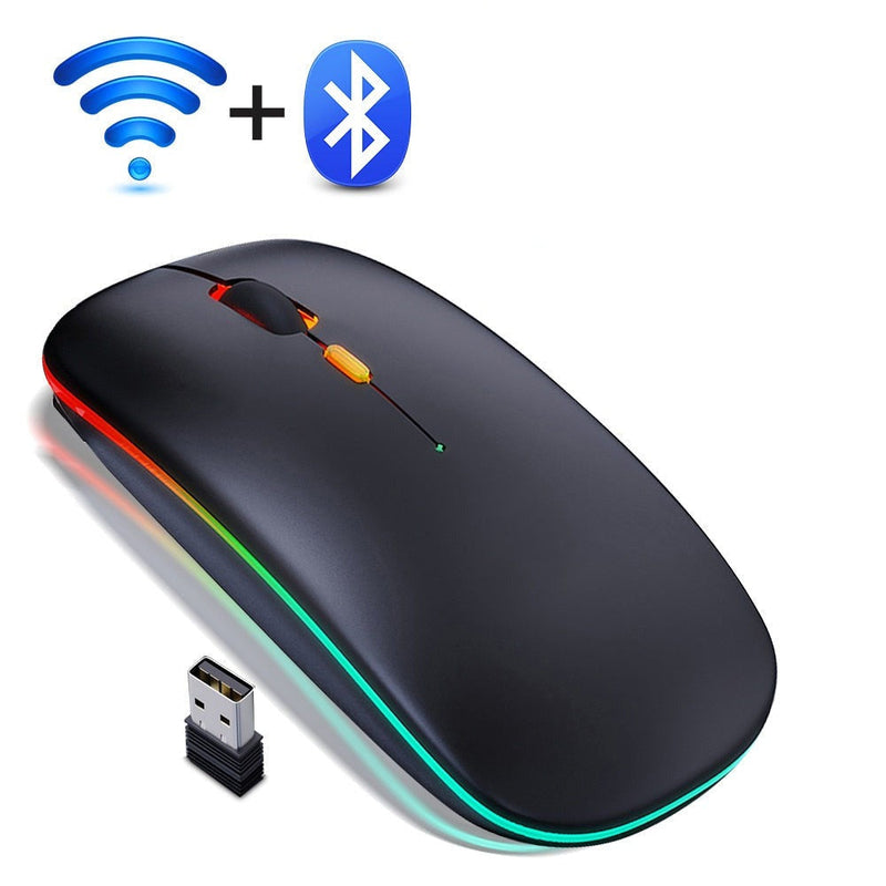 Mouse sem fio Recarregável Gamer 1.600 DPI USB/OregonMouse - Skala Store 